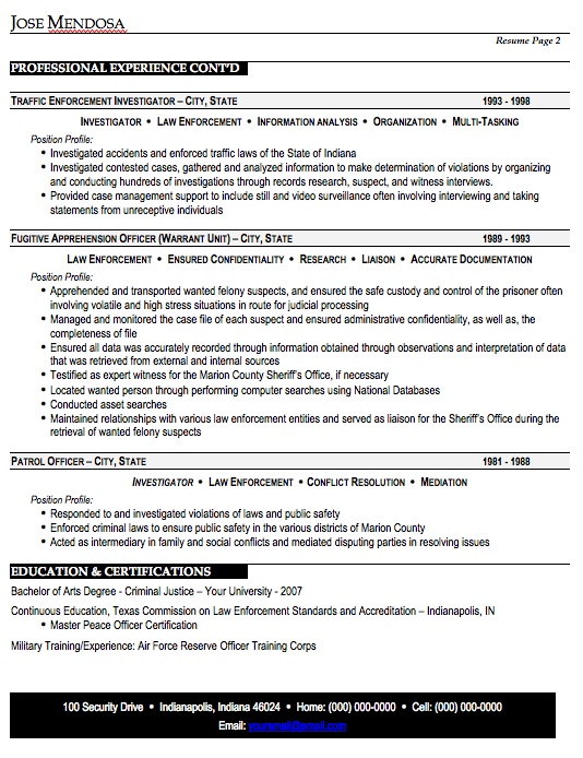 Law Enforcement Resume Sample Free Resume Template Professional Law law-enforcement-resume-sample-free-resume-template-professional-law